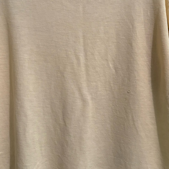 Vintage Ringer Tee Medium Unisex Baby Blue Butter Yellow Crew Lightweight Spring - Picture 14 of 15